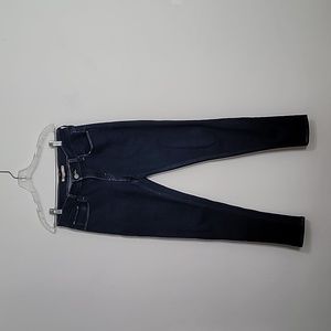 Levi's women's size 30 535 Super skinny navy blue denim